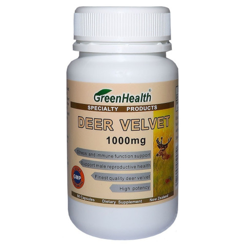 Deer Velvet 1000mg x 60 Capsules 