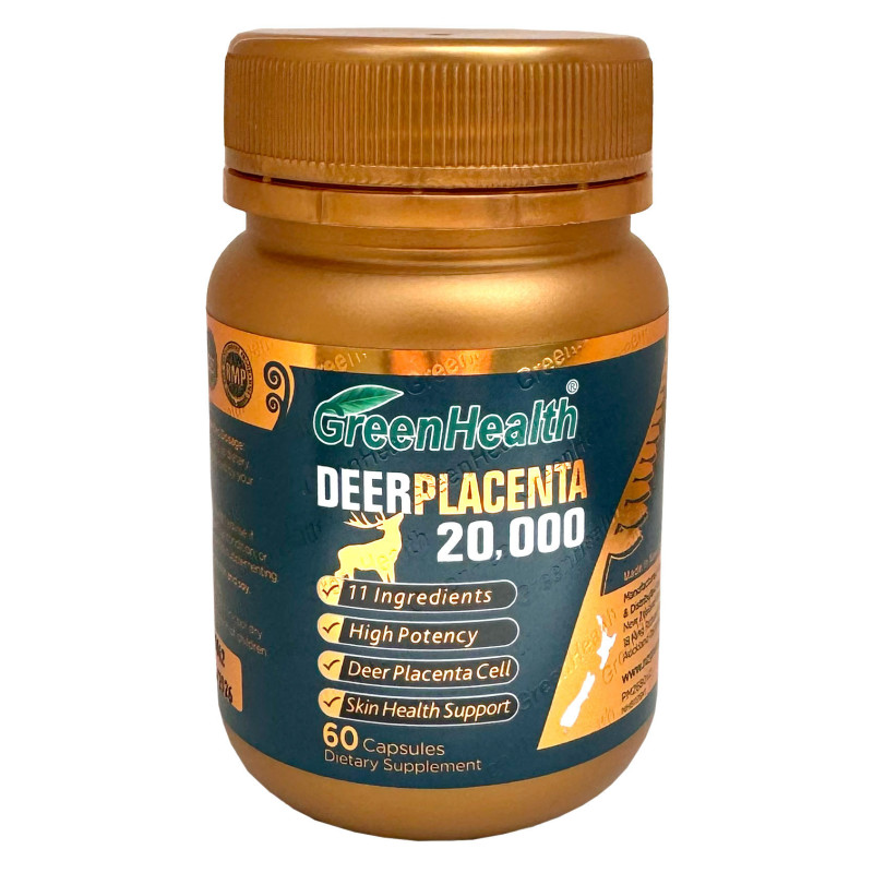 Deer Placenta 20,000mg x 60 Capsules