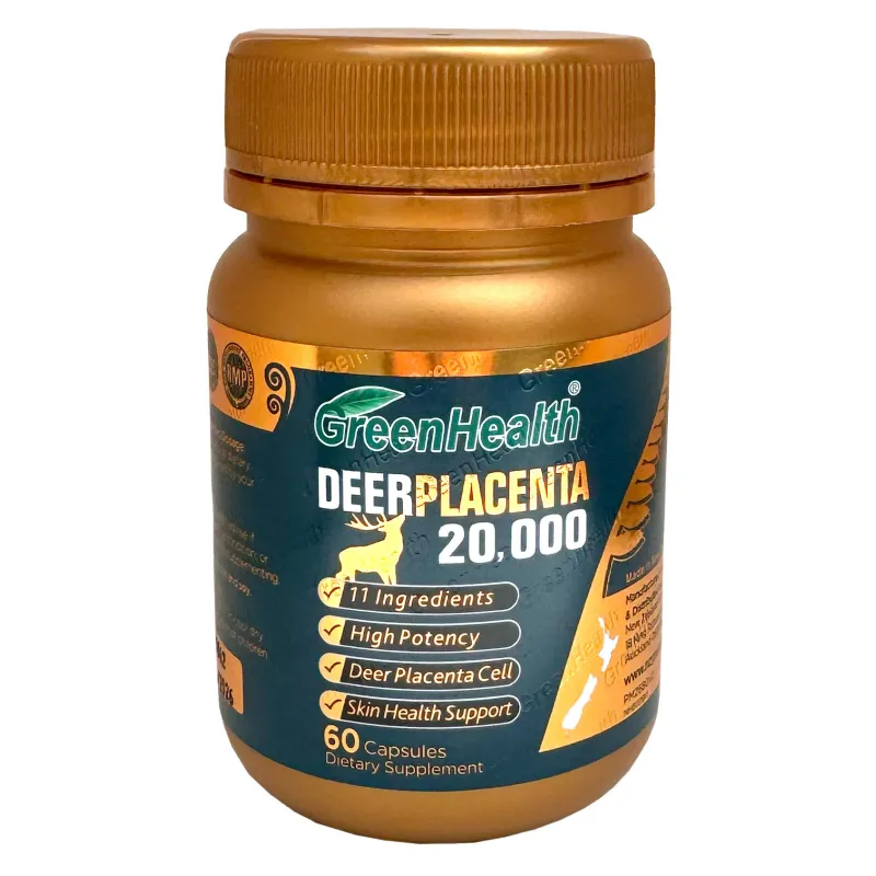 New Zealand Deer Placenta 20000mg Capsules