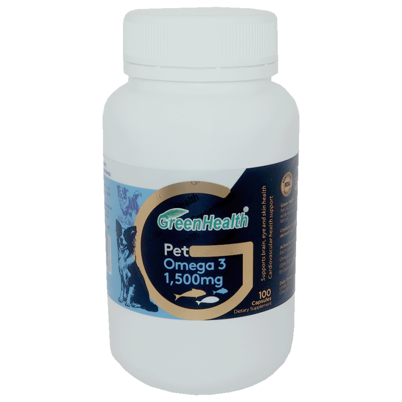 Pet Omega 3 1500mg x 100 Capsules
