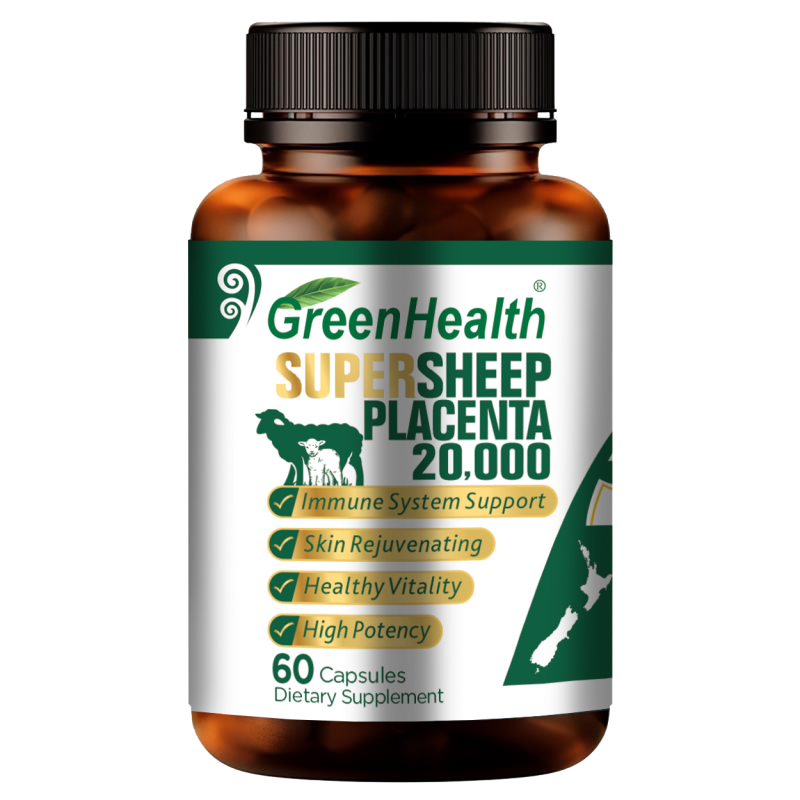 Super Sheep Placenta 20000mg 60 Caps