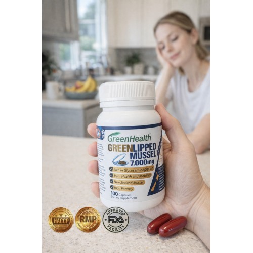 Green Lipped Mussel  7000mg 100 Capsules 