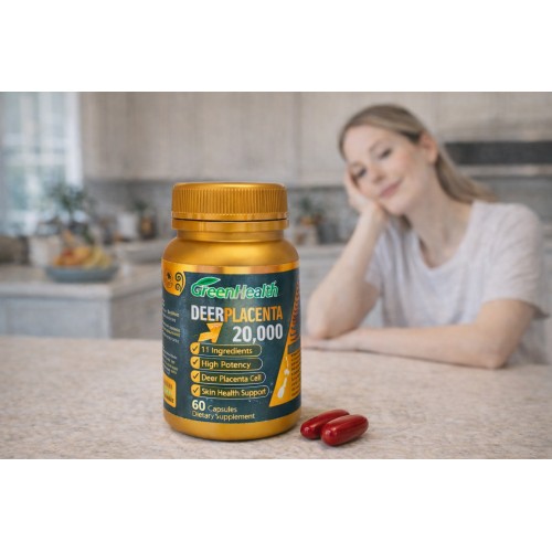 Deer Placenta 20000mg 60 Capsules | New Zealand Supplement