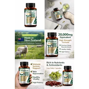 Sheep Placenta Capsules for Daily Vitality