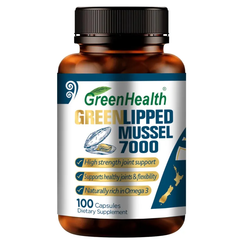 New Zealand Green Lipped Mussel 7000mg Capsules