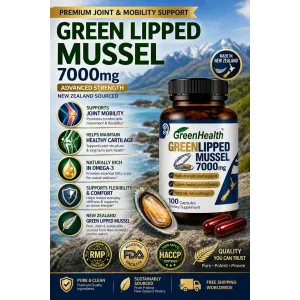 Green Lipped Mussel Joint Support Supplement