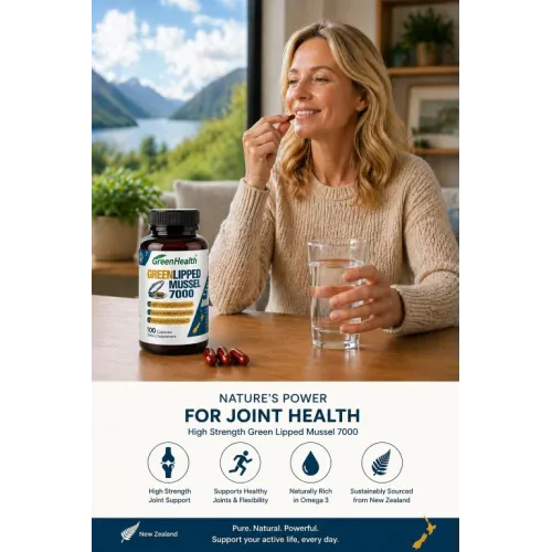 Green Lipped Mussel Capsules for Joint Health