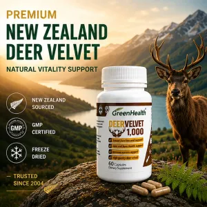 Deer Velvet Capsules for Vitality and Wellbeing