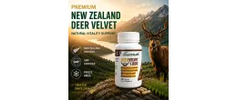 Deer Velvet Capsules for Vitality and Wellbeing