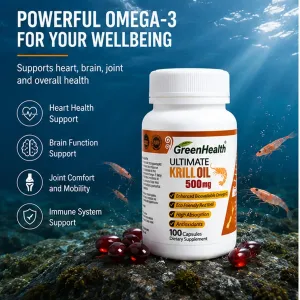 Premium Antarctic Krill Oil Omega 3