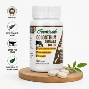 Why Choose GreenHealth Colostrum Chewable Tablets