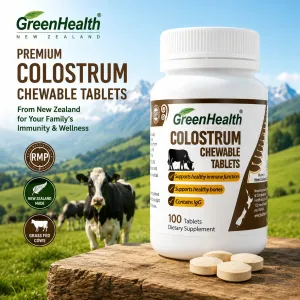 Natural Immune Support Colostrum Tablets for the Whole Family