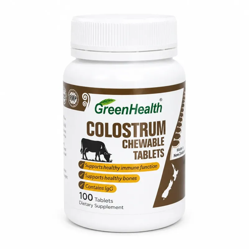 New Zealand Colostrum 100 Chewable Tablets