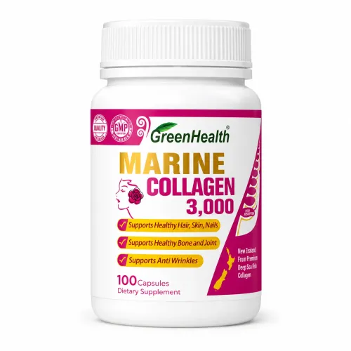 Marine Collagen 3000mg Vege Capsules New Zealand