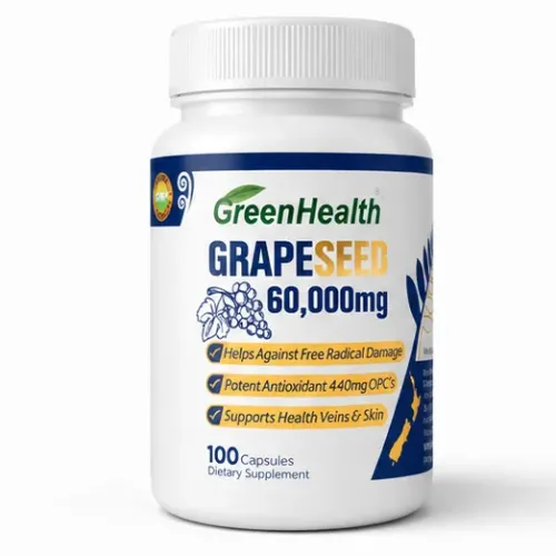 New Zealand Grape Seed Extract 60000mg 100 Capsules