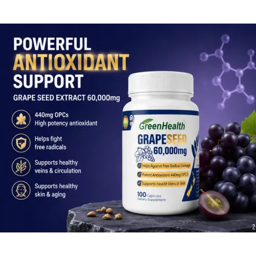 New Zealand Grape Seed Extract 60000mg 100 Capsules