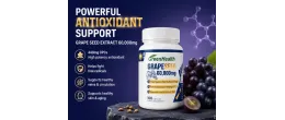 New Zealand Grape Seed Extract 60000mg 100 Capsules