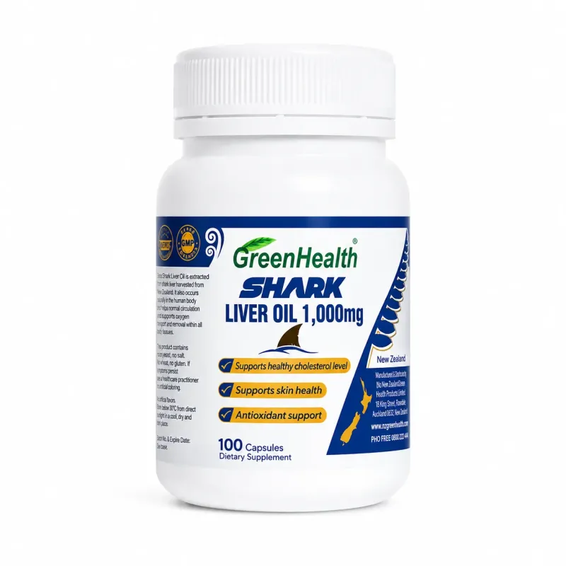 Shark Liver Oil 1000mg x 100 Capsules