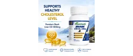 New Zealand Shark Liver Oil 1000mg x 100 Capsules