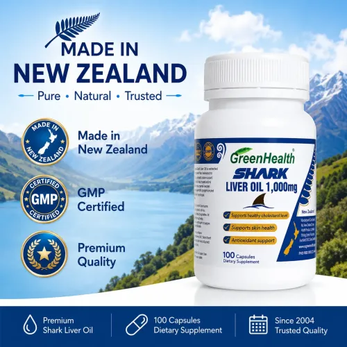 Shark Liver Oil 1000mg x 100 Capsules