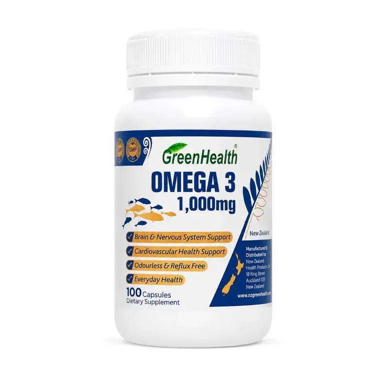 Omega 3 1000mg x 100 Capsules