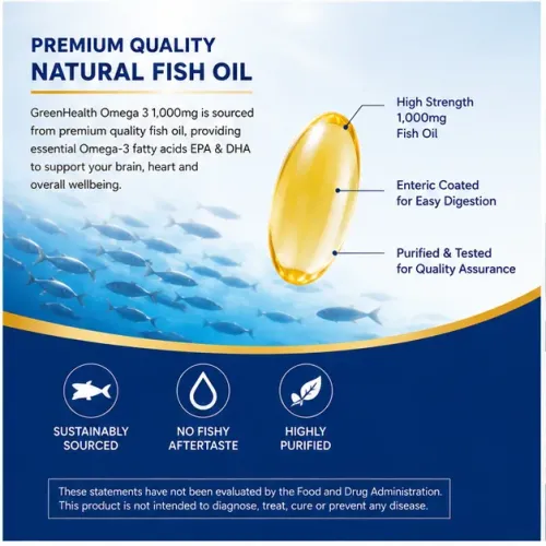 Omega 3 1000mg x 100 Capsules