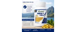 Omega 3 1000mg x 100 Capsules