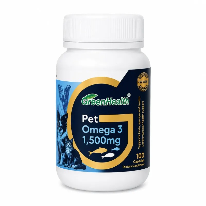 Pet Omega 3 1500mg x 100 Capsules