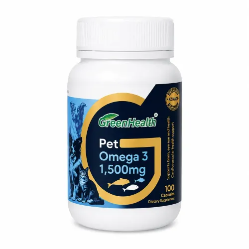 Pet Omega 3 1500mg x 100 Capsules
