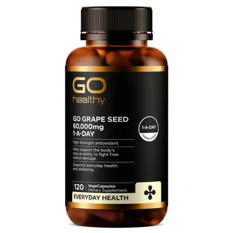 New Zealand Grape Seed Extract 60000mg 120 Capsules