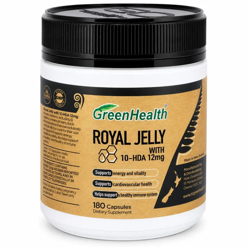 Royal Jelly Extract 1000mg x 180 Capsules