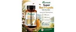 Bee Propolis 2600mg Capsules | Natural Propolis Supplement