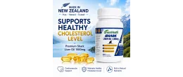 Shark Liver Oil Capsules for Daily Wellness Support