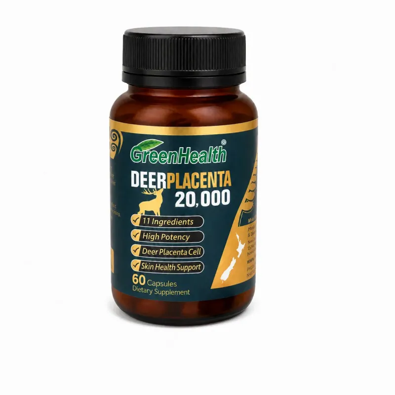 New Zealand Deer Placenta 20,000mg – 60 Capsules