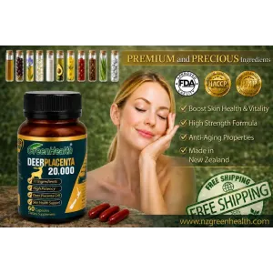 Premium Ingredients in Deer Placenta 20,000mg