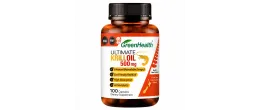 Krill Oil 500mg Capsules Omega 3 Supplement