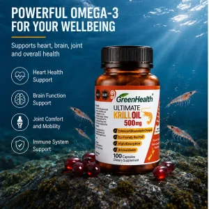 Premium Antarctic Krill Oil Omega 3
