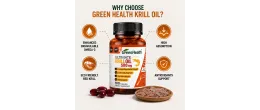 New Zealand Krill Oil 500mg Capsules | Omega 3 Supplement