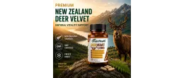 Deer Velvet Capsules for Vitality and Wellbeing